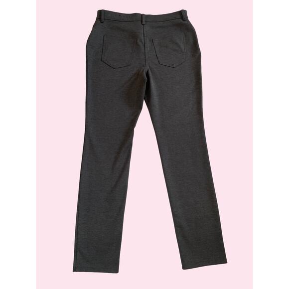 Chico's So Slimming Grey Pants, Thick Durable Slimming Knit, Ladies Small, short - Picture 1 of 5
